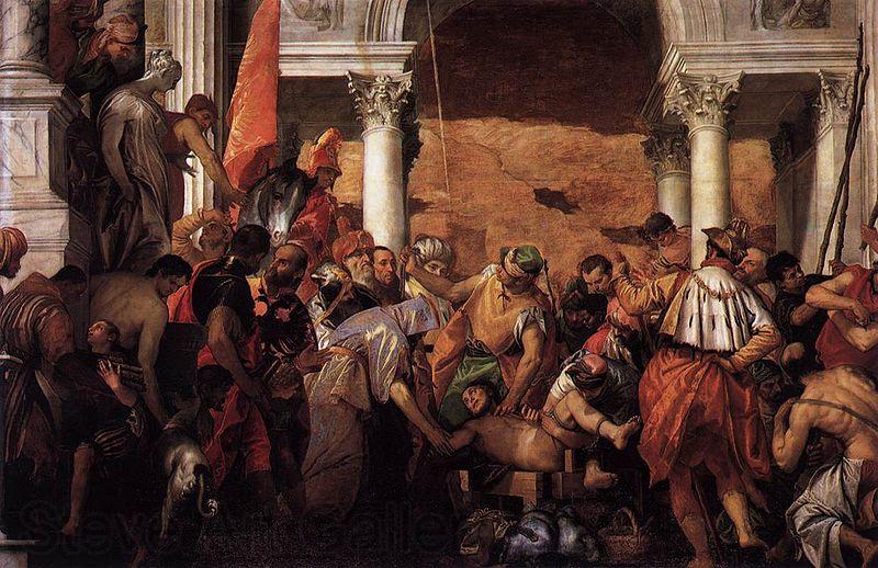 Paolo Veronese Martyrdom of Saint Lawrence Spain oil painting art